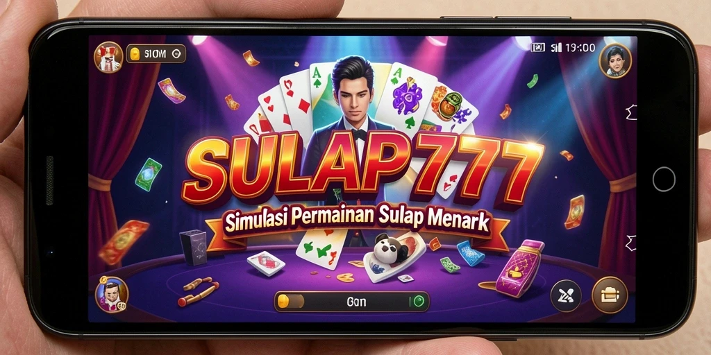 Screenshot gameplay SULAP777 menampilkan aksi sulap yang menarik.